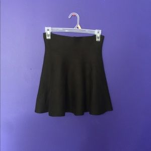 Dark green Forever 21 Skater skirt